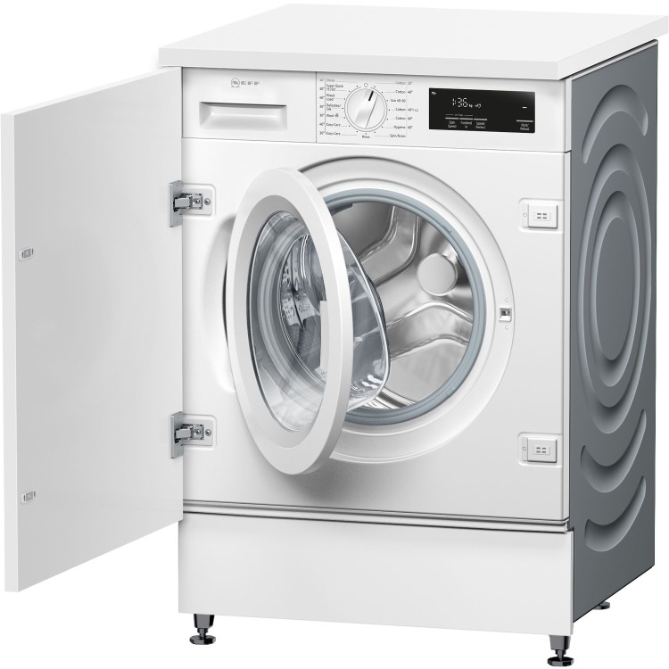 Refurbished Neff W543BX2GB Integrated 8KG 1400 Spin Washing Machine White