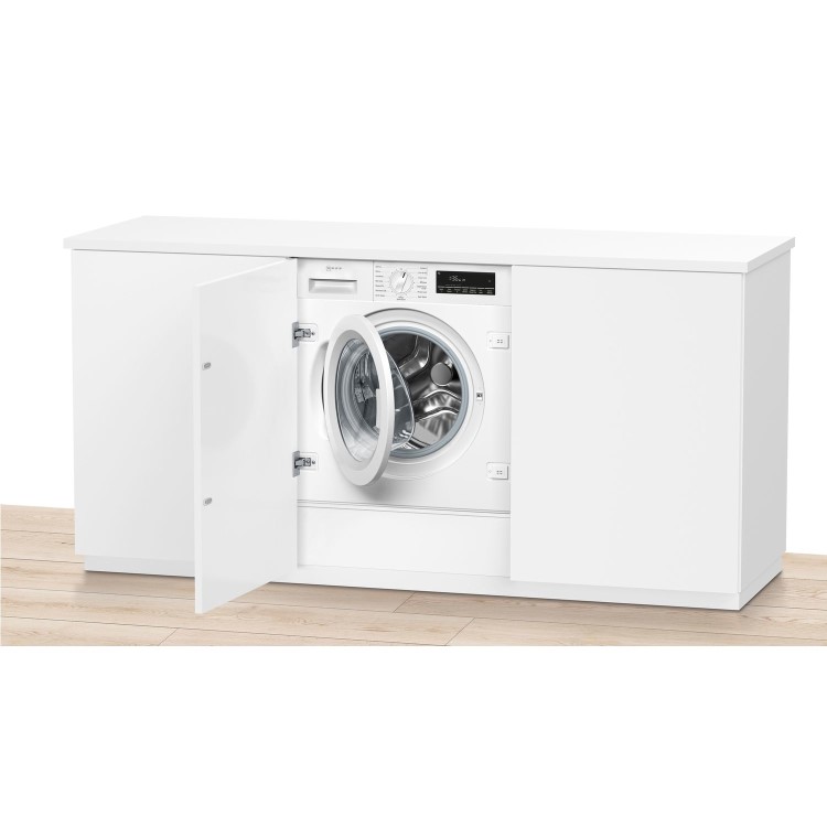 Neff 8kg 1400rpm Integrated Washing Machine With 15 Min Quick Wash
