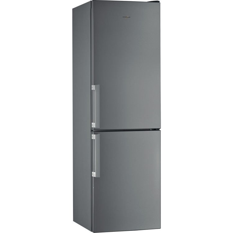 Whirlpool 339 Litre 70/30 Freestanding Fridge Freezer - Grey