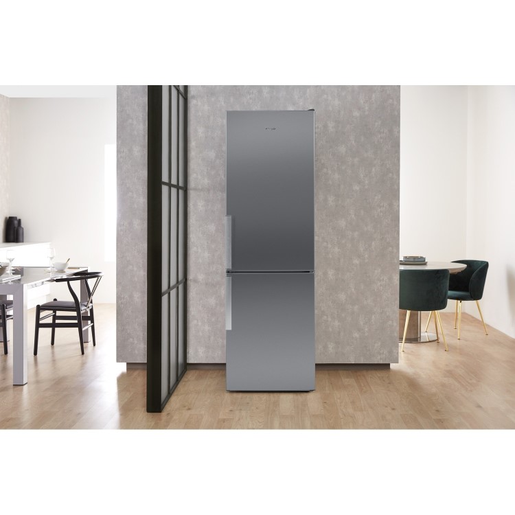 Whirlpool 339 Litre 70/30 Freestanding Fridge Freezer - Grey