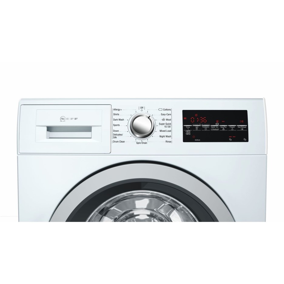 Neff W7460X4GB 9kg 1400rpm Freestanding Washing Machine White