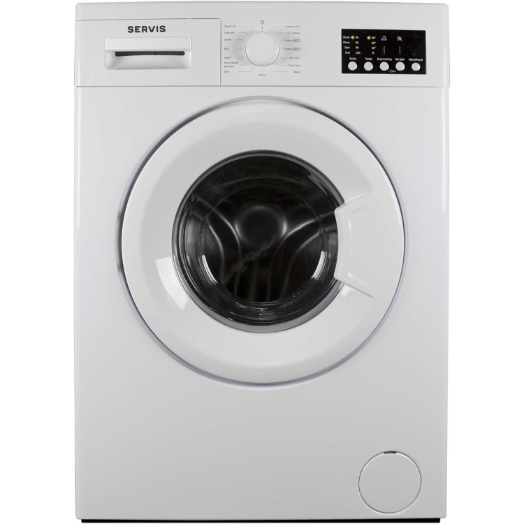 GRADE A1 - Servis W8401W 8kg 1400rpm Freestanding Washing Machine - White