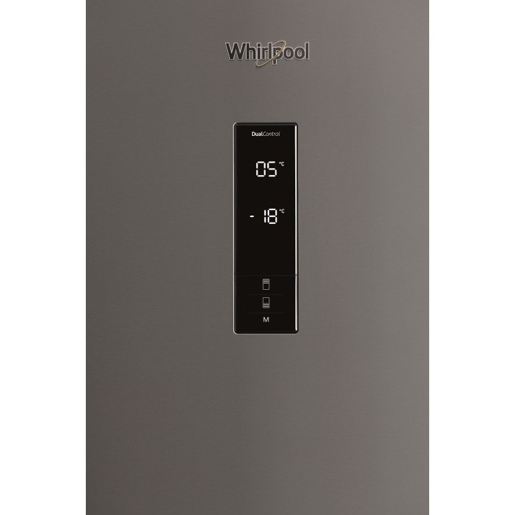 Whirlpool 588 Litre 60/40 Freestanding Fridge Freezer - Inox