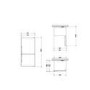 Whirlpool 588 Litre 60/40 Freestanding Fridge Freezer - Inox