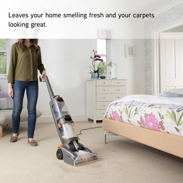 Vax Dual Power W86-DP-B Carpet Cleaner with Dual Rotating Brush Bars