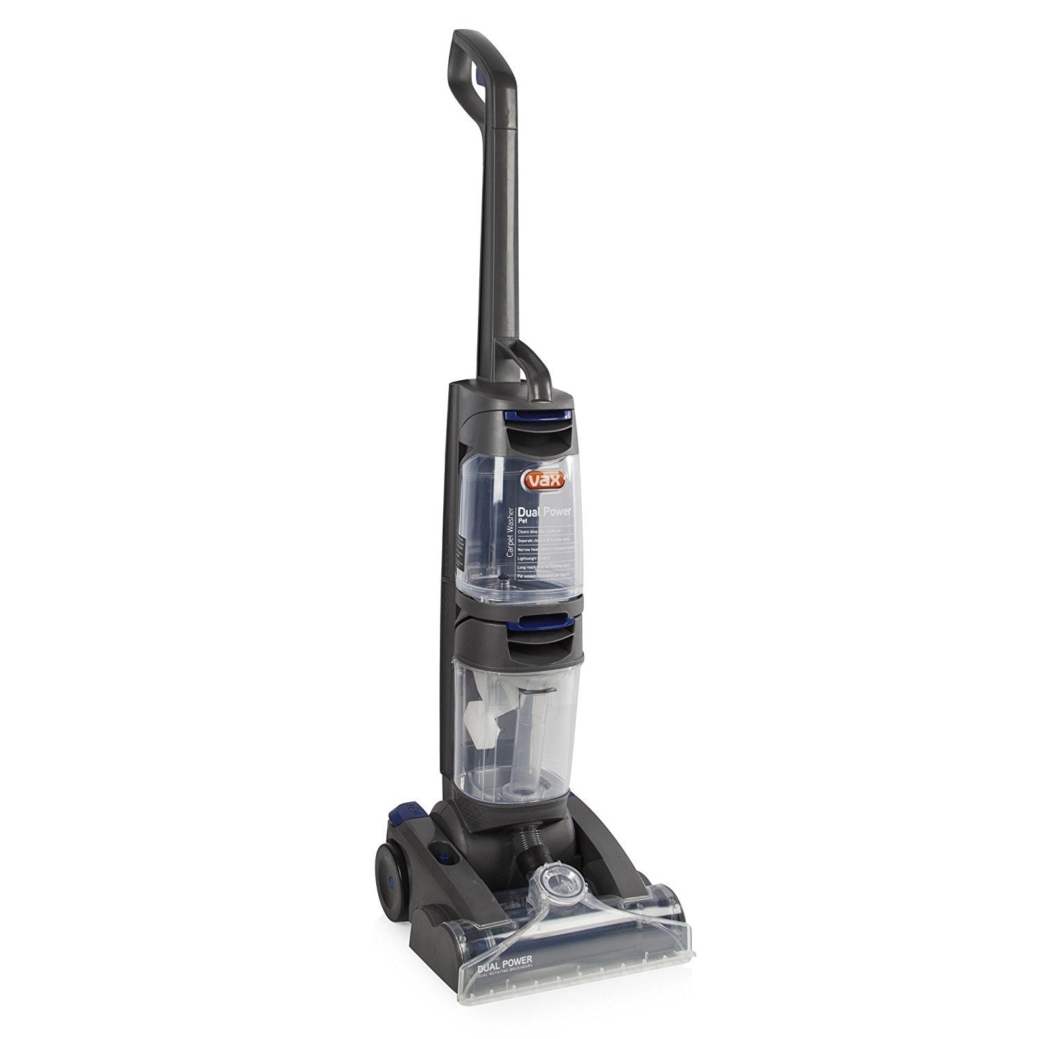 Vax W86DPP Dual Power Pet Upright Carpet Washer Grey Appliances Direct
