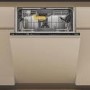 Whirlpool Integrated Dishwasher - 6th Sense PowerClean Pro B-Rated - Black control panel