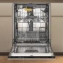 Whirlpool Integrated Dishwasher - B Rated Black control panel
