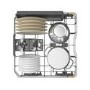 Whirlpool Integrated Dishwasher - 6th Sense PowerClean Pro B-Rated - Black control panel