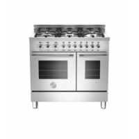 Bertazzoni W906GEVX Professional Series 90cm Dual Fuel Range Cooker With 1 Gas & 1 Electric Oven - S