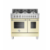 Bertazzoni W906MFECR Professional Series 90cm Dual Fuel Range Cooker - Cream