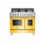 Bertazzoni W906MFEGI Professional Series 90cm Dual Fuel Range Cooker - Yellow