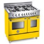 Bertazzoni W906MFEGI Professional Series 90cm Dual Fuel Range Cooker - Yellow