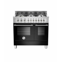 Bertazzoni W906MFENE Professional Series 90cm Dual Fuel Range Cooker - Black