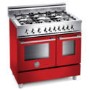 Bertazzoni W906MFERO Professional Series 90cm Dual Fuel Range Cooker - Red