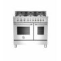 Bertazzoni W906MFEX Professional Series 90cm Dual Fuel Range Cooker - Stainless Steel