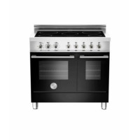 Bertazzoni W90INDMFENE Professional Series 90cm Electric Range Cooker With Induction Hob - Black