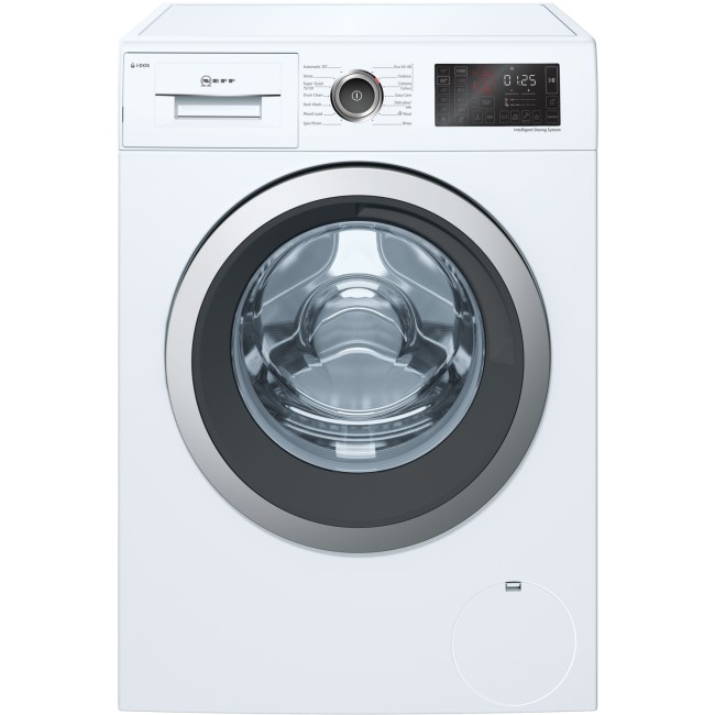 Neff 9kg 1400rpm Freestanding Washing Machine With i-Dos & 15 Min Quick Wash - White