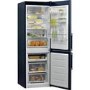 Whirlpool 318 Litre 70/30 Freestanding Fridge Freezer - Black