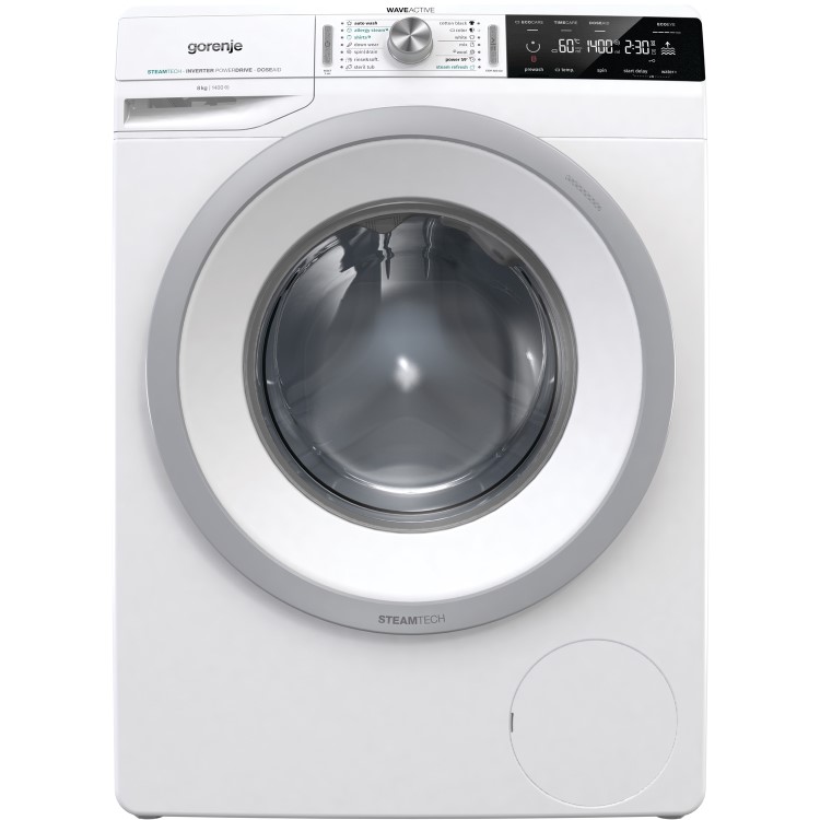 Gorenje WA843S 8kg 1400rpm Freestanding Washing Machine - White