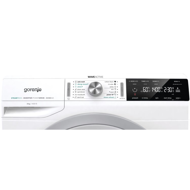 Gorenje WA843S 8kg 1400rpm Freestanding Washing Machine - White