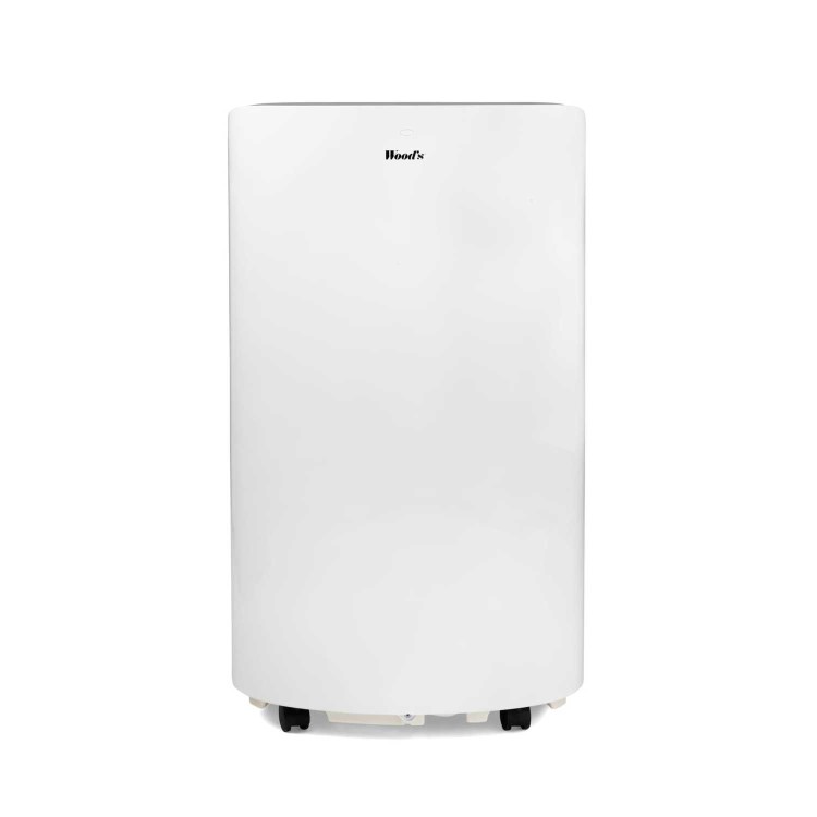 Woods 12000 BTU Smart Quiet Portable Portable Air Conditioner with HEPA Air Purifier