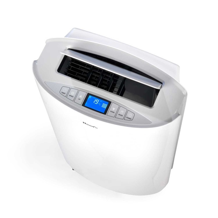 Woods 12000 BTU Smart Quiet Portable Portable Air Conditioner with HEPA Air Purifier