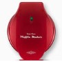 GOURMET GADGETRY XS14 Retro Diner Waffle Maker - Metallic Red