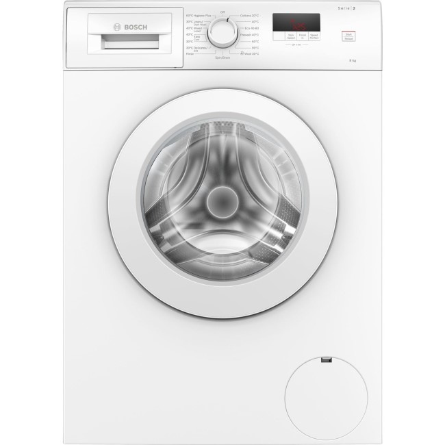 Bosch Series 2 8kg 1400rpm Freestanding Washing Machine White