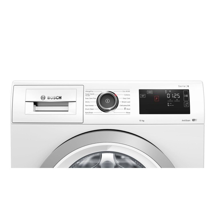 Refurbished Bosch Serie 6 WAL28RH1GB Freestanding 10KG 1400 Spin Washing Machine White