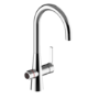 GRADE A1 - Single Lever Chrome 4 in 1 Boiling and Filtered Water Kitchen Tap - Pronto Wallace