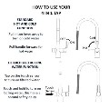 Single Lever Chrome 4 in 1 Boiling and Filtered Water Kitchen Tap - Pronto Wallace
