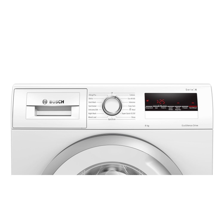 Bosch Serie 4 8kg 1200rpm Freestanding Washing Machine - White