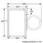 Refurbished Bosch Series 4 WAN28250GB Freestanding 8KG 1400 Spin Washing Machine White