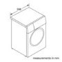 Bosch Series 4 9kg 1400rpm Washing Machine - White