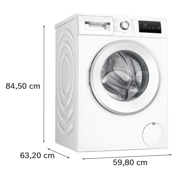Bosch Series 4 9kg 1400rpm Washing Machine - White