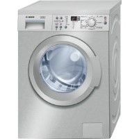 Bosch WAQ2436SGB Exxcel VarioPerfect 8kg 1200rpm Freestanding Washing Machine - Silver-Inox