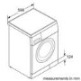 Bosch WAS24461GB Logixx 9kg 1200rpm White Freestanding Washing Machine