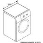GRADE A2 - Light cosmetic damage - Bosch WAT28660GB Serie 6 i-Dos 8kg 1400rpm Freestanding Washing Machine White