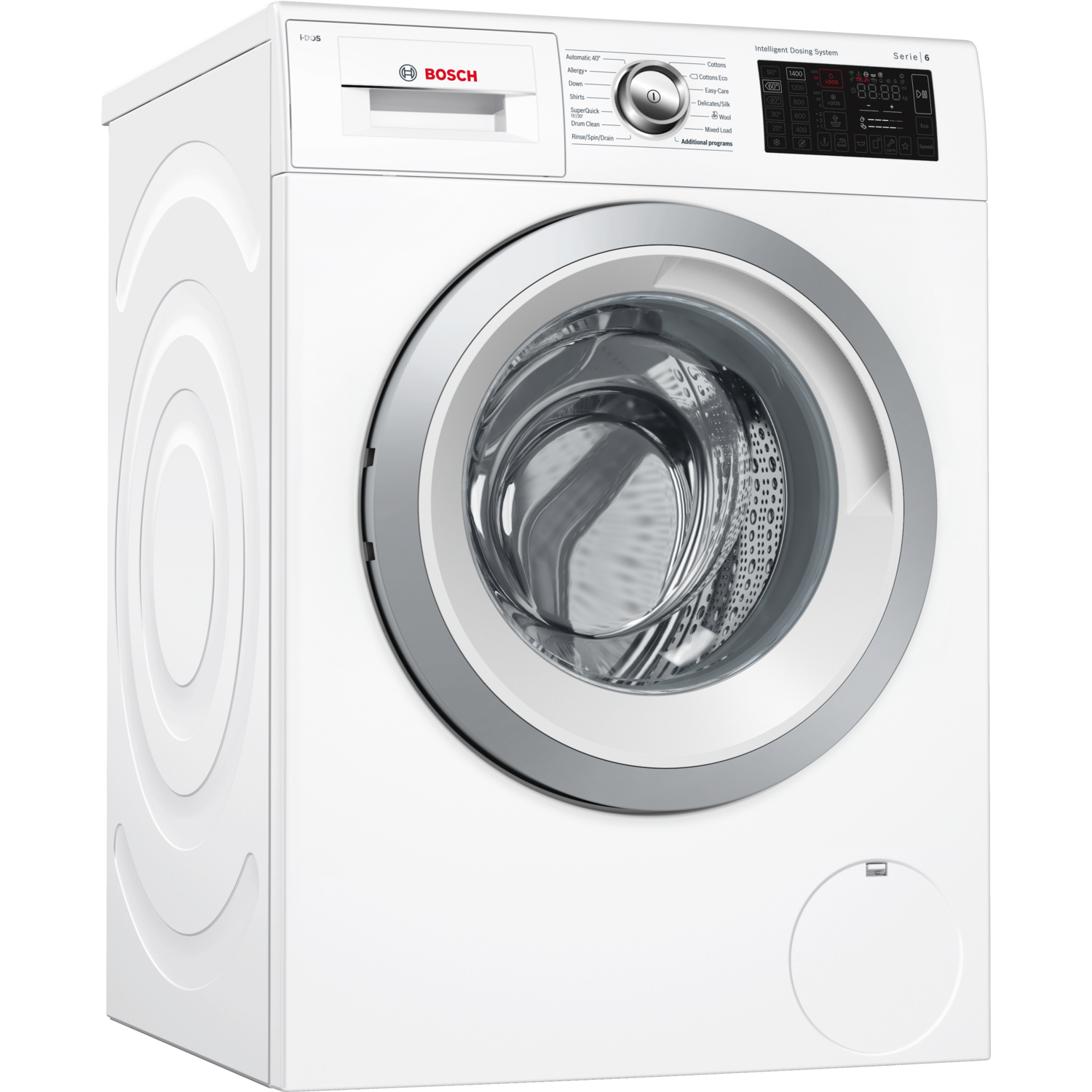 Refurbished Bosch Serie 6 WAT286H0GB Freestanding 9KG 1400 Spin Washing Machine White