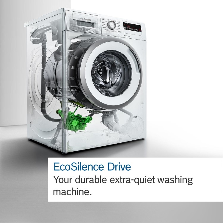 Refurbished Bosch Serie 6 WAU28PH9GB Freestanding 9KG 1400 Spin Washing Machine with i-Dos White