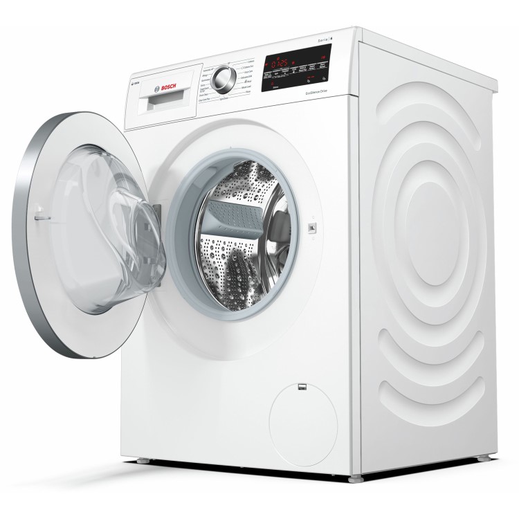 Refurbished Bosch WAU28S80GB Serie 6 Freestanding 8KG 1400 Spin Washing Machine with i-Dos - White