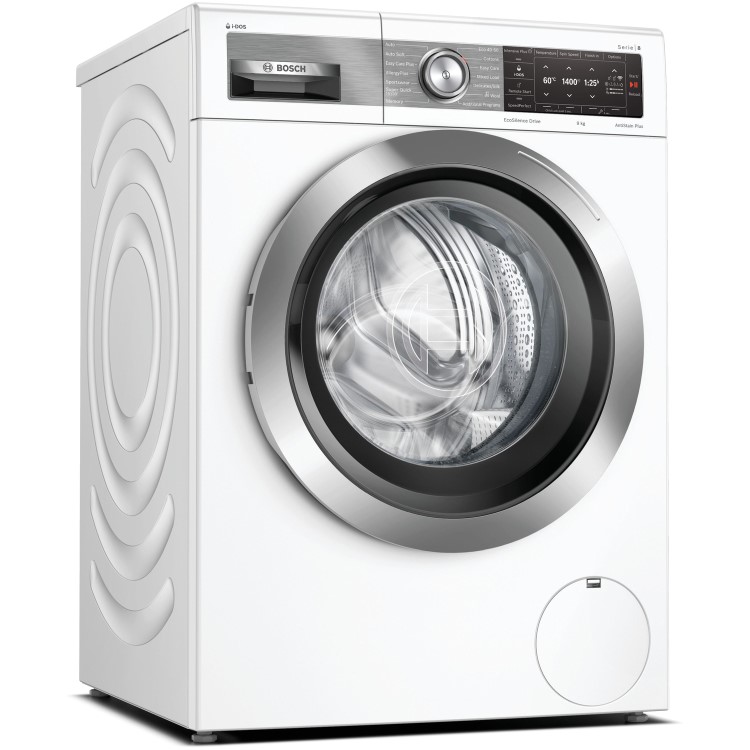 Bosch Serie 8 9kg 1400rpm Freestanding Washing Machine - White
