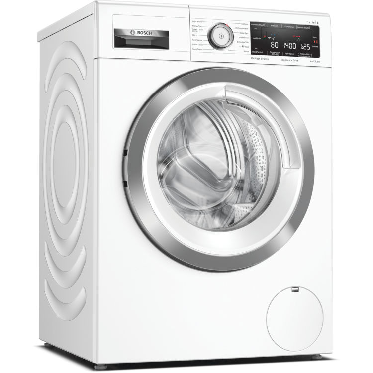 Bosch WAV28MH9GB Serie 8 9kg 1400rpm Freestanding Washing Machine - White