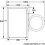GRADE A1 - Bosch WAW28750GB 9kg 1400rpm ActiveOxygen Freestanding Washing Machine White