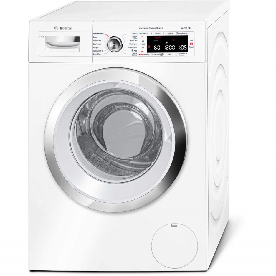 Bosch Serie 8 WAWH8660GB 9kg 1400rpm Freestanding Washing Machine with
