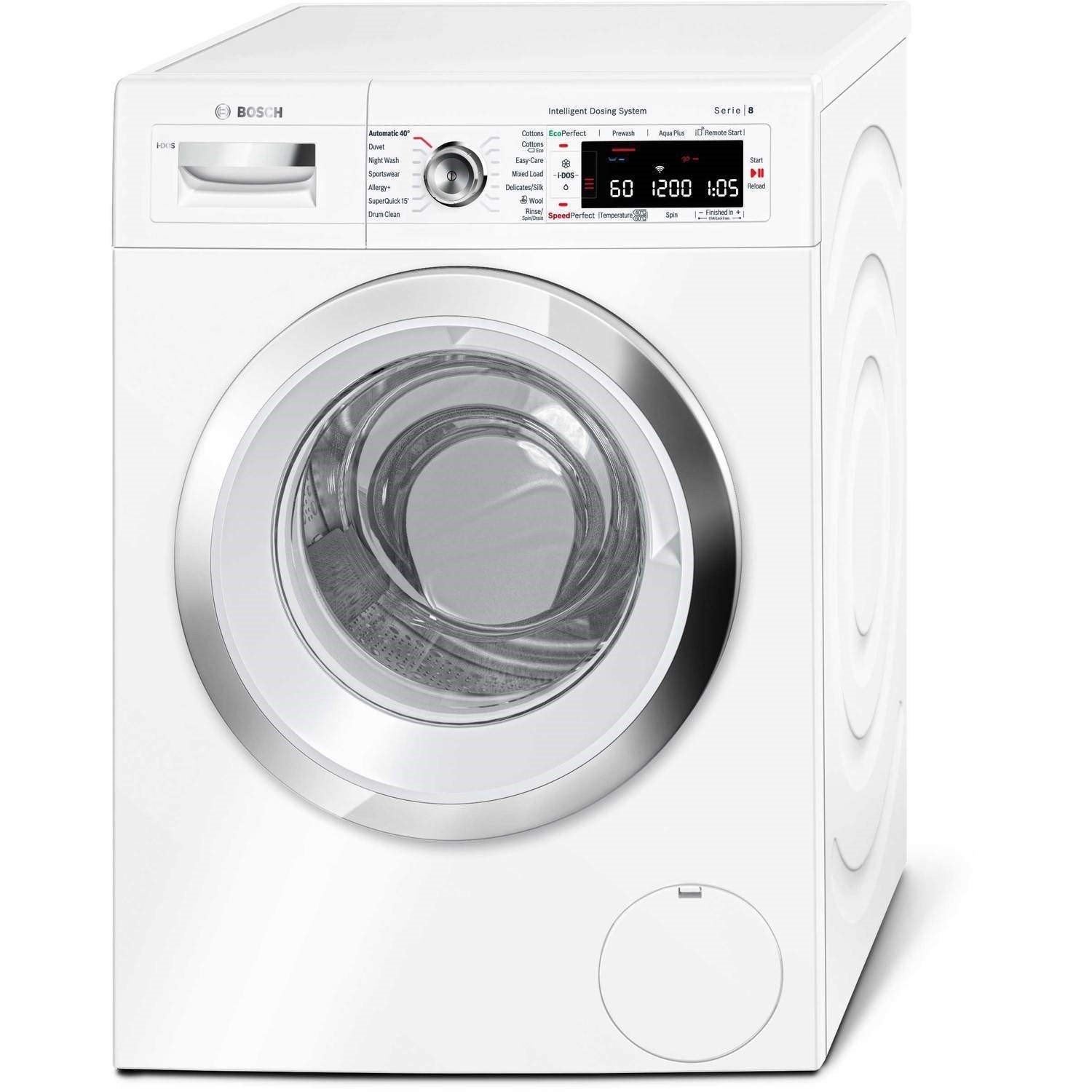 Bosch Serie 8 I Dos Wawh8660gb 9kg 1400rpm Freestanding Washing