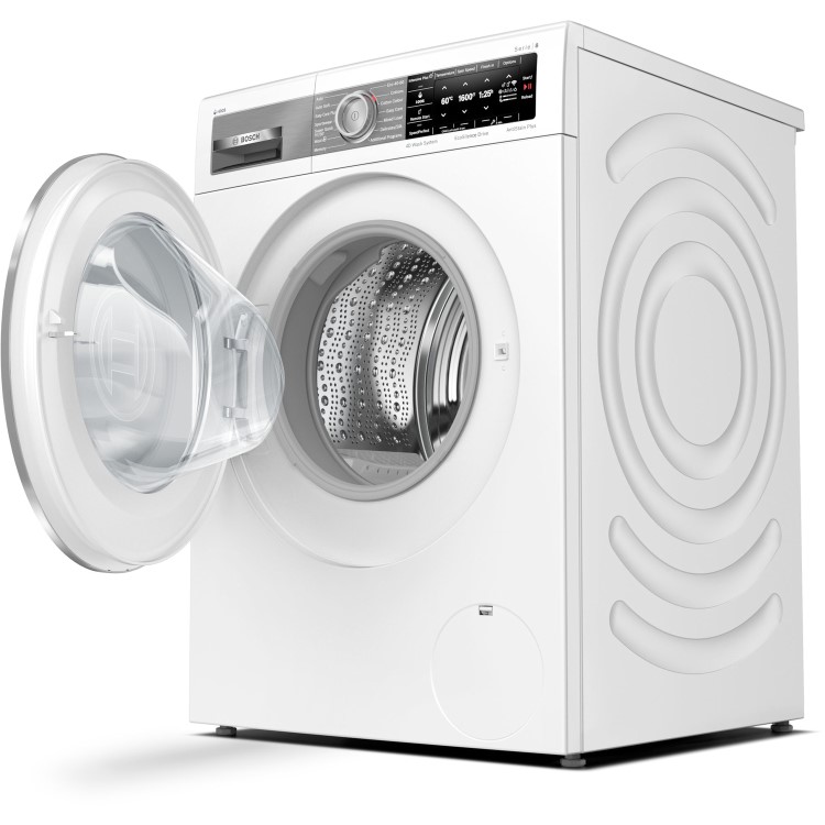 Refurbished Bosch Serie 8 WAX32EH1GB Freestanding 10KG 1600 Spin Washing Machine White