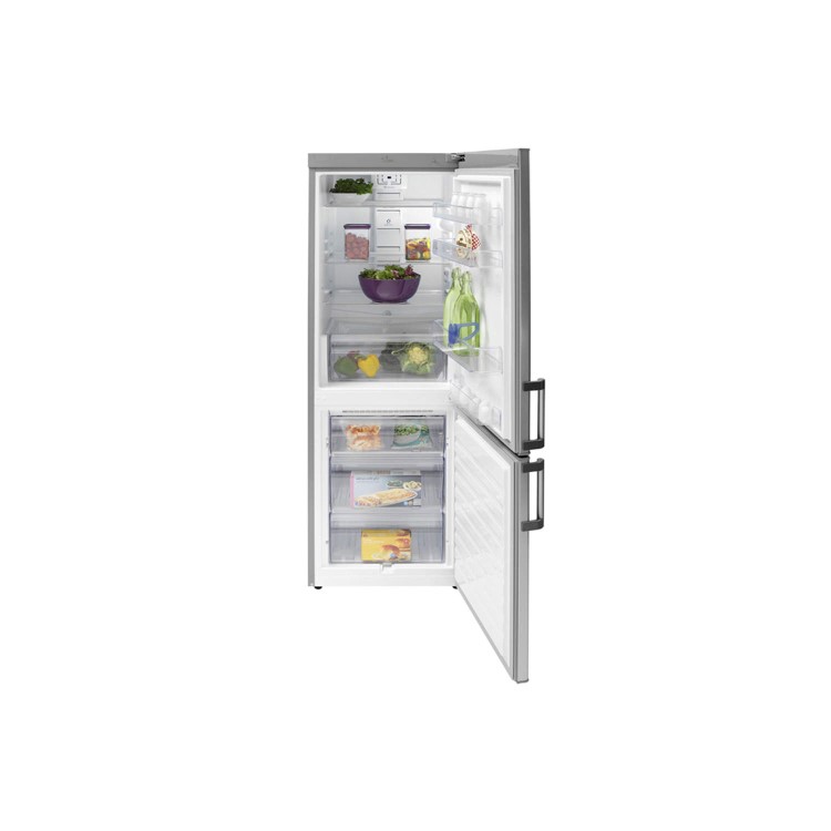 Whirlpool WBE3325NFTS Frost Free Freestanding Fridge Freezer Stainless Steel