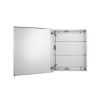 Croydex Chrome Mirrored Bathroom Cabinet 610 x 760mm